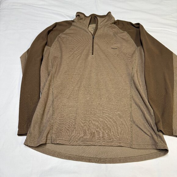 Patagonia Other - Patagonia Men’s Capilene 1/4 Zip Base Layer Pullover – Brown, Size Large, EUC